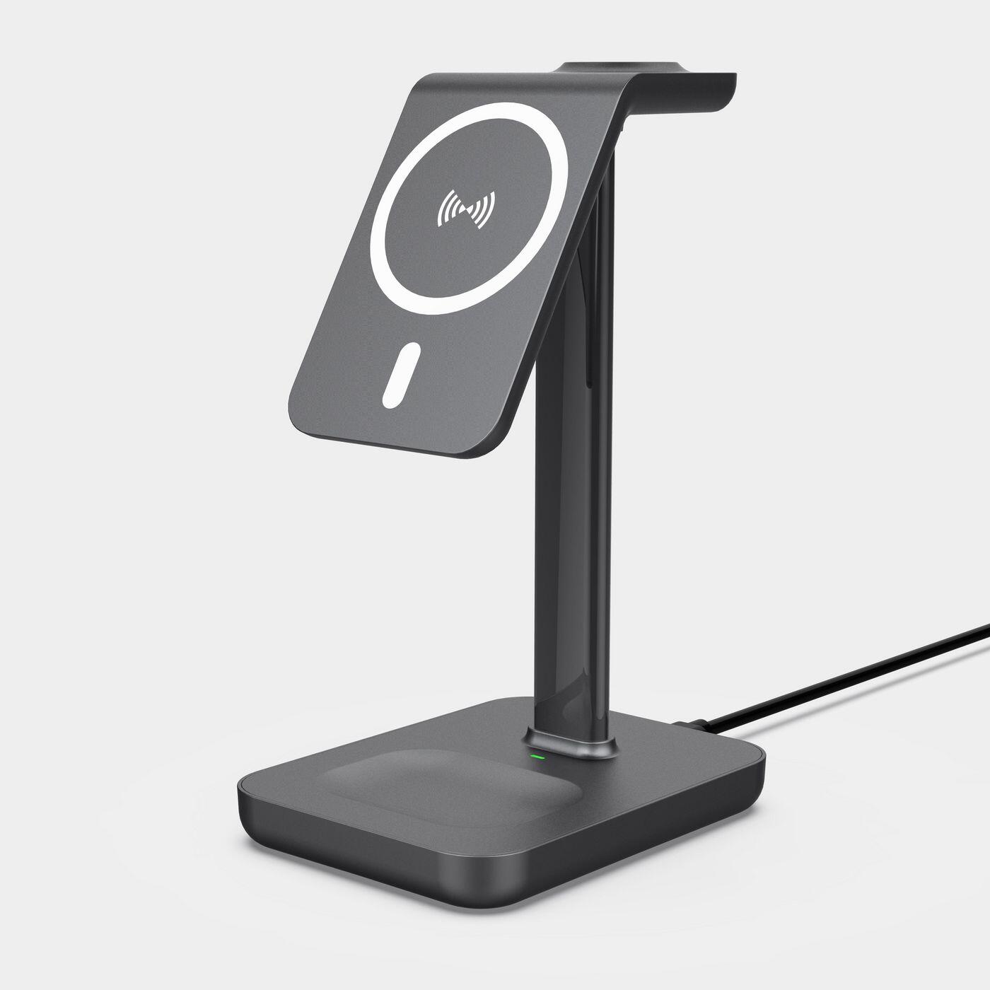 eSTUFF 3in1 Magnetic Wireless Desktop Charger eSTUFF 3in1 Magnetic Wireless Desktop Charger